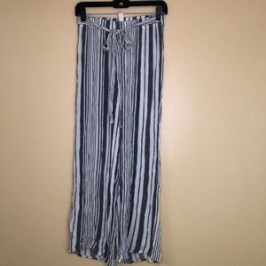 Mahina Striped Flowy Pants